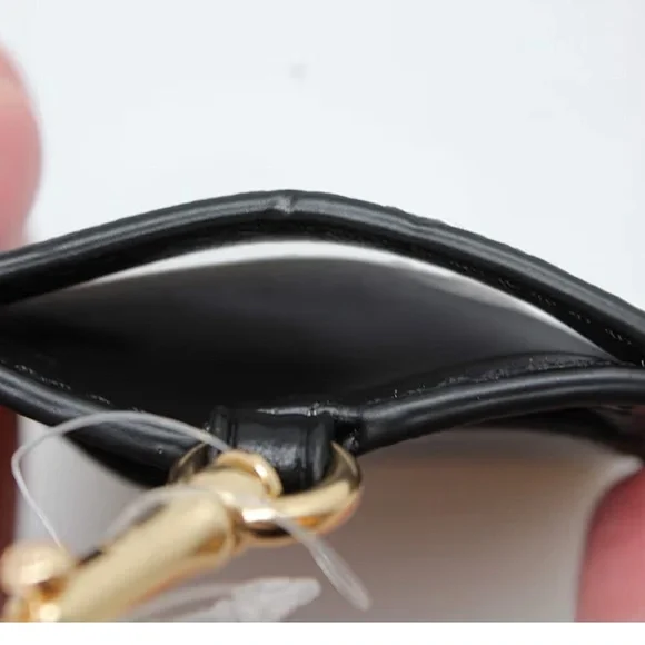 🆕 Coach Signature PVC Lanyard ID Badge Card Holder (Brown/Black) - Picture 5 of 8